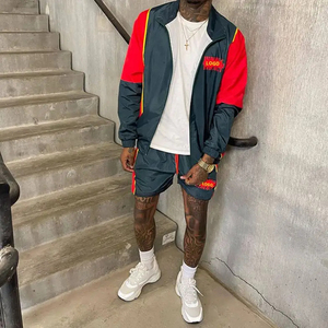 Ensembles courts coupe-vent légers et confortables pour hommes, faciles à porter - Product Image 6