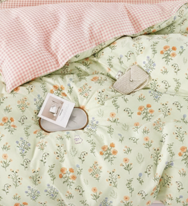 Ensemble de literie personnalisable en microfibre 400TC non toxique imprimé, taille Queen, drap de lit et taie d'oreiller, vente en gros d'usine - Product Image 2