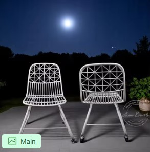 Modern Metal Accent Chair with <b>Cushioned</b> Seat Ergonomic Grid <b>Back</b> Design Durable Stylish Seating for Living Room Bedroom and Caf - Product Image 6