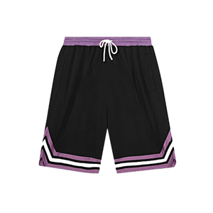 Shorts de sport en maille pour hommes, en polyester vierge pour sublimation, longueur genou, entrejambe 5 pouces, pour entraînement, course et basketball, personnalisables - Product Image 1