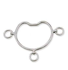 Mors de dressage anti-éboulement en acier inoxydable pour l'entraînement et le contrôle équestre - Modèle TM STAR TM-CHF-01 - Product Image 2