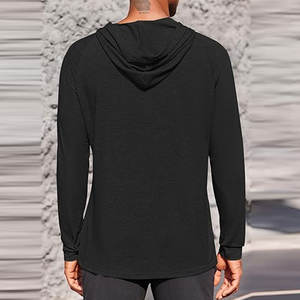 Sudaderas con Capucha para Hombre, para Gimnasio y Fitness, Corte Regular, Diseño Sólido con Tela Flexible, Perfectas para Levantamiento de Pesas, Correr y Entrenamiento - Product Image 3
