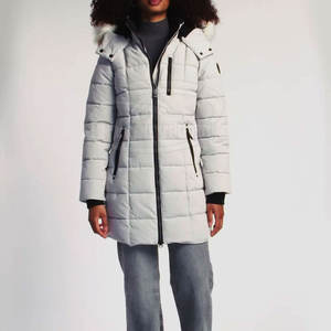 Calidad superior al por mayor Mujeres Parka Chaqueta Logotipo personalizado Precio barato Mujeres Parka Chaqueta - Product Image 5