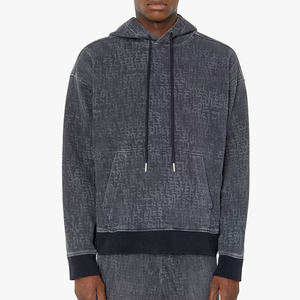 Chaqueta de Mezclilla para Hombre, Nueva Moda, Poliéster/Algodón, Térmica, Transpirable, con Capucha, Diseño de Parches, para Invierno - Product Image 4