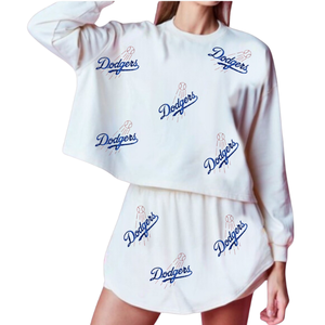 Tenue décontractée d'été pour la Fête Nationale du 4 juillet, ensemble jupe-short à manches longues, vêtements patriotiques, broderie de sequins, Jour de l'Indépendance des États-Unis, pour femmes et jeunes - Product Image 4