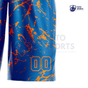 ชุดบาสเก็ตบอลแบบสลิมฟิต ผ้าเนื้อเบา ราคาขายส่งสมเหตุสมผล ระบายอากาศได้ดีเยี่ยม ออกแบบได้ตามต้องการ คุณภาพสูง - Product Image 5