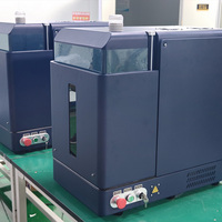 Máquina de Grabado Láser de Fibra MOPA de 30W, Tipo Cerrado, Serie SCF, para Marcado de Componentes Industriales Metálicos de Precisión