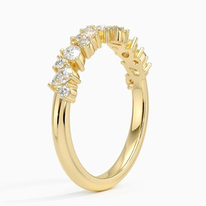 Cautivador Anillo de Eternidad con Diamantes en Corte Pera y Redondo Alternados LR - Product Image 2