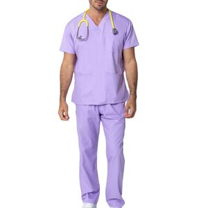 Costume de gommage médical 100% coton à usage hospitalier Costume de gommage médical de qualité supérieure par BS 2026 - Product Image 1