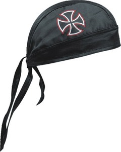 HMB-901L5 Genuine Leather Skullcap Du Rag <b>Head</b> <b>Wrap</b> Bandana Hats Scarf Beanie Cap Free Size Unisex Cycling Adult - Product Image 4