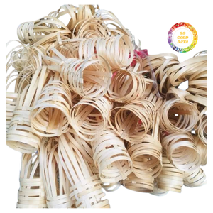 Poignée de tasse réutilisable en bambou couleur naturelle, accessoire pour tasse - Product Image 6