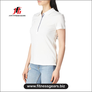 JUST FITNESS GEARS Vêtements décontractés pour femmes - Chemises en polyester/coton à séchage rapide et respirantes, tailles adultes, vente en gros, pour l'extérieur - Product Image 2