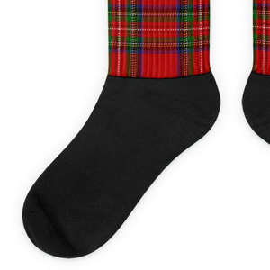 Calcetines de Tartán Royal Stewart, Duraderos y Cómodos, Calcetines Tradicionales Escoceses para Hombre, Proveedor de Fábrica - Product Image 5
