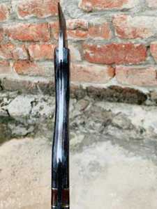 Tête de hache Tomahawk de qualité industrielle supérieure en acier au carbone avec revêtement noir, manche en bois de rose, étui en cuir véritable, 18 pouces - Product Image 4