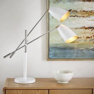 Lámpara de Mesa de Latón Dorado Antiguo con Base de Mármol Pesado para una Decoración Elegante del Hogar y Hoteles - Product Image 6