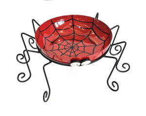 Tazón de Metal Artesanal con Diseño Floral, Soporte Metálico, Tazón Decorativo para Servir Frutas, Ensaladas, Verduras y Aperitivos, Tamaño Personalizado - Product Image 6