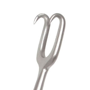 Instrument chirurgical stérile pour procédures dermatologiques, dissection de la peau, instrument cutané Gillies à double crochet de 15,5 cm - Product Image 4