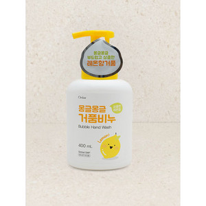 Mongmong Lemon Scented Bubble Soap 400ml Hand Wash Product <b>Model</b> Daiso1498 - Product Image 1
