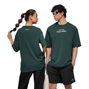Camisetas Unisex de Verano con Cuello Redondo, 100% Algodón, Estilo Casual, con Logotipo Estampado, Diseño Liso, Camiseta de Mujer con Hombros Descubiertos - Product Image 1