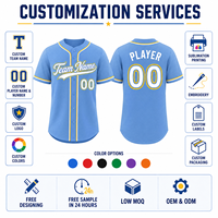 Camiseta de Béisbol Personalizada Unisex para Adultos, Uniforme de Equipo de Manga Corta para Verano, Nombre y Número Personalizados, Venta al por Mayor, 100% Algodón Orgánico