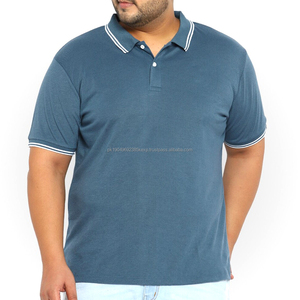 Polos personnalisés avec votre propre logo, polos de grande taille de qualité supérieure pour hommes à prix avantageux, service OEM 2025 - Product Image 5