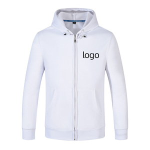 Sweat à capuche unisexe personnalisé de luxe, de haute qualité, en coton uni 350 g/m², épais, avec fermeture éclair, style streetwear hiver - Product Image 4