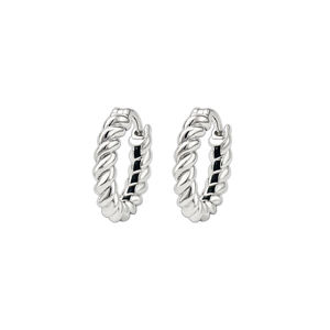 STYLISH INDIAN BOHEMIAN HOOP <b>EARRINGS</b> FOR WOMEN 925 STERLING SILVER PLATED LIGHTWEIGHT FASHION JEWELRY ANNIVERSARY CELEBRATION - Product Image 1