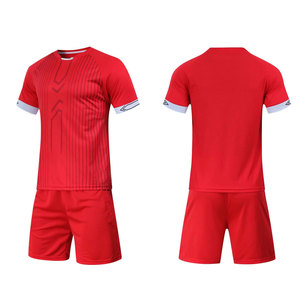 Uniforme de Fútbol para Hombre al Por Mayor, en Stock, con Logotipo Personalizado, Diseño Propio, Uniforme de Fútbol Transpirable de Poliéster de Alta Calidad - Product Image 1