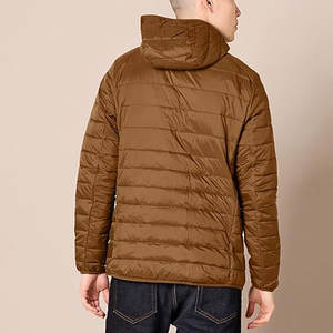 เสื้อแจ็คเก็ตพัฟเฟอร์ใส่สบายทุกวัน พร้อมกระเป๋าที่ปลอดภัยและซิปปิดด้านหน้า เสื้อแจ็คเก็ตสำหรับฤดูหนาว - Product Image 2