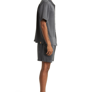 Pijamas de seda helada para hombre, de verano, manga corta, talla grande, holgados, conjunto de ropa de dormir para el hogar, con la mejor calidad, precio al por mayor, OEM - Product Image 3