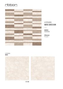 Carrelage en porcelaine décoratif antidérapant 600x600 moderne classique 200x300mm pour salle de bain, sol, jardin, extérieur, résistant à l'usure - Product Image 3