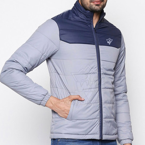 Veste matelassée pour homme, veste d'hiver sportive isolée, fermeture éclair, tenue décontractée urbaine, vêtements d'extérieur chauds et respirants - Product Image 5