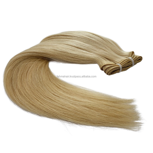 Nueva Llegada 100% Extensiones de Cabello Remy Humano Indonesio Grado Superior Rubio Claro Natural Recto Sedoso Estilo de Onda Teñido para - Product Image 6