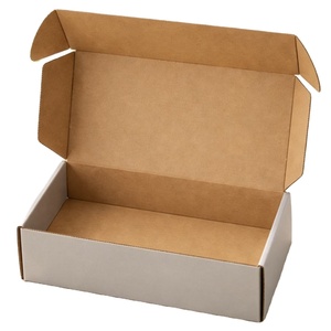 <b>Brown</b> Kraft Corrugated Mailer <b>Box</b> Eco Friendly Foldable Shipping <b>Box</b> for E-commerce Packaging & Gifts - Product Image 1