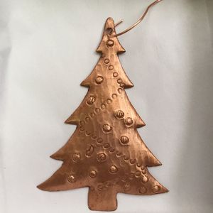 Adornos colgantes de metal hechos a mano de lujo para decoración navideña, regalos y decoración del hogar. - Product Image 5