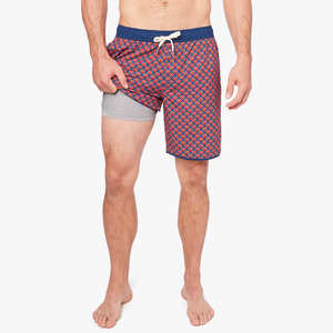 High Quality Custom Made Men's <b>Swimming</b> Shorts Light <b>Weight</b> Best Fabric with Sublimated Pattern Made in Pakistan - Product Image 2