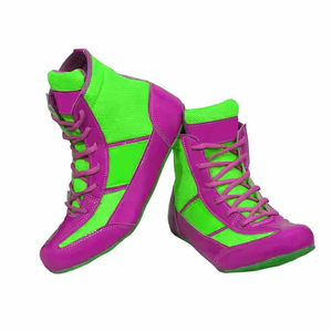 รองเท้าชกมวยแบบกำหนดเอง แบรนด์ส่วนตัว 2026 ดีไซน์ทันสมัย สวมใส่สบาย คุณภาพพรีเมียม รองเท้าชกมวย 2026 ดีไซน์และสีแบบกำหนดเองได้ - Product Image 3