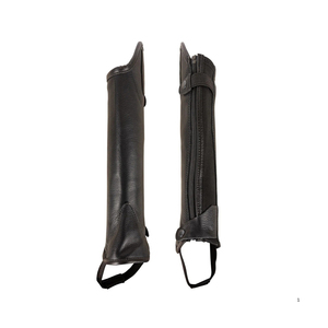 Demi-gambes en cuir véritable, design tendance, fabricant professionnel, grossiste, fournisseur de demi-gambes en gros - Product Image 1