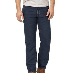 <b>High</b> Quality Custom <b>Men's</b> Denim <b>Jeans</b> Pants Breathable Casual Style Straight Design Light Wash Mid-<b>Waist</b> Plus Size Outdoor Wear - Product Image 1
