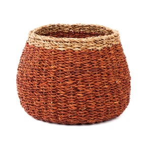 Seagrass <b>Storage</b> <b>Basket</b> and Planter Handmade <b>Storage</b> <b>Basket</b> Wholesale eco-friendly Made in Viet Nam - Product Image 1