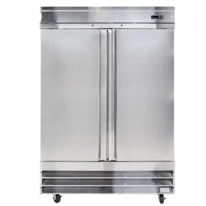 Congelador de geladeira de baixa temperatura 1321l, congelador de alta temperatura para portas duplas