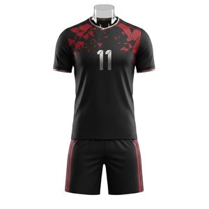 Tenue de football personnalisée par sublimation pour hommes, ensemble maillot de foot, kit d'équipe, conception OEM, vêtements de sport respirants à séchage rapide, fournisseur - Product Image 1