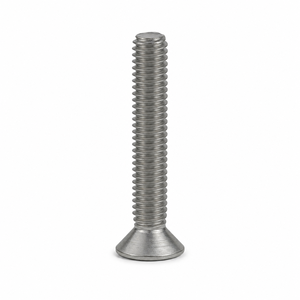 Vis de machine en acier inoxydable DIN32501 à tête plate, fixation filetée M3-M12, classe 4.8 6.8, revêtement galvanisé/Dacromet, OEM - Product Image 2