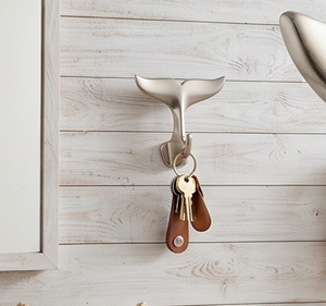 Modern Whale Tail Design Metal Wall <b>Hook</b> High Quality Cast Finished Perfect For Stylish Home Decoration And Storage Solution - Product Image 6