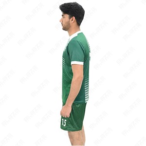 เสื้อฟุตบอลย้อนยุคสไตล์วินเทจ ระบายอากาศได้ดี ผลิตจากโพลีเอสเตอร์ 100% ยืดได้สี่ทิศทาง ป้องกันรังสียูวี ปรับแต่งชื่อทีมได้ - Product Image 4