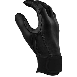 Gants de frappeur de baseball personnalisés avec nom de marque, antidérapants, paume noire simple, pour jeunes et adultes, pour T-ball et softball, directement de l'usine - Product Image 5