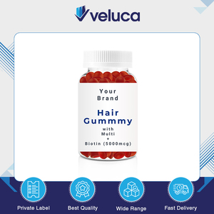 OEM จัดหาผลิตภัณฑ์เสริมอาหารไบโอติน 5000mcg คุณภาพ 100% สำหรับผู้ใหญ่ ผลิตภัณฑ์ความงามในรูปแบบเยลลี่ นำเข้าจากผู้ผลิตในสหรัฐอเมริกาโดยตรง - Product Image 3