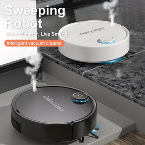 Robot Aspirador 3 en 1, Automático, con Función de Barrido, Arrastre y Succión, Humidificador con Pulverización - Product Image 1