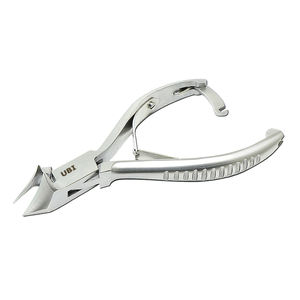 Ensemble professionnel de 5 outils à ongles en acier inoxydable à lame courbée |   Kit de coupe-cuticules de précision et pousse-cuticules - Product Image 5