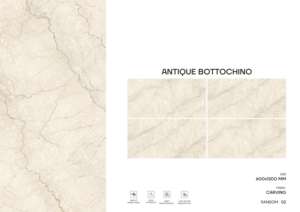 กระเบื้องพอร์ซเลนแกะสลักลายหรูหรา ขนาด 600x1200 มม. กระเบื้องปูพื้นและผนังขนาดใหญ่ สำหรับโครงการตกแต่งภายในสไตล์โมเดิร์น - Product Image 4